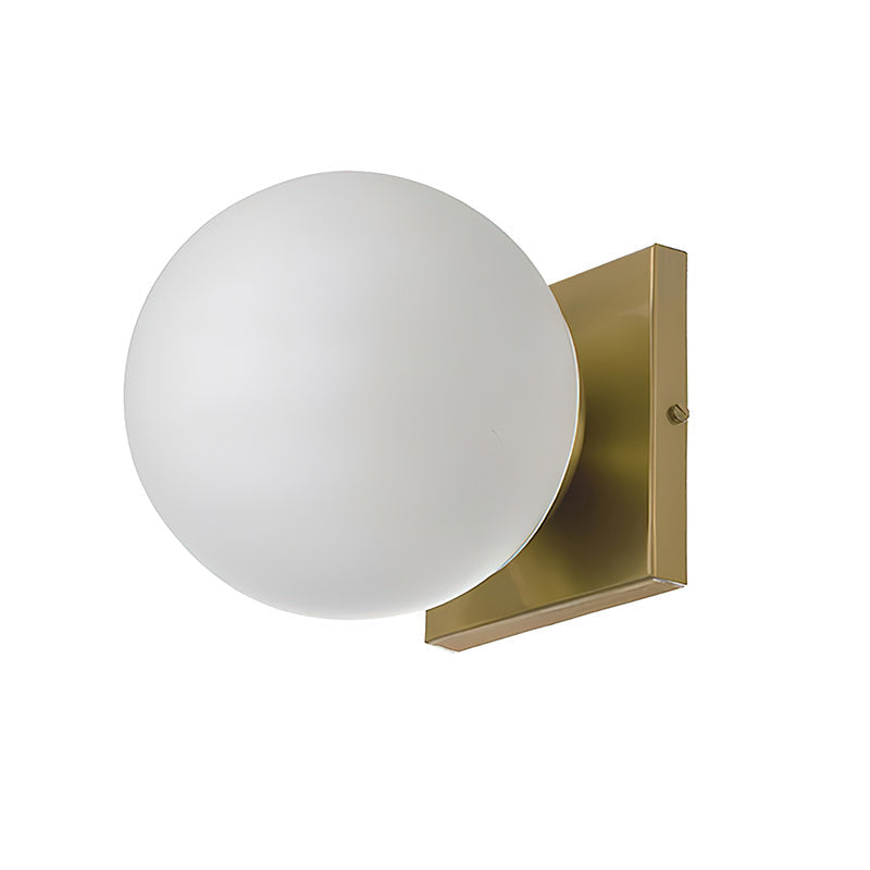 Keswick Opal Globe Wall Lamp
