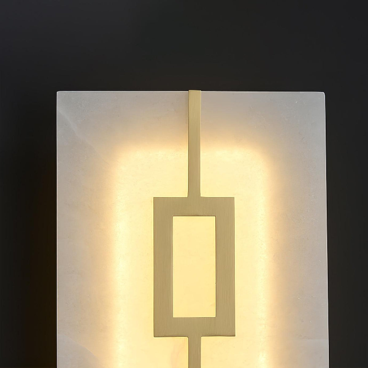 Alvelor Geometric Alabaster Wall Light