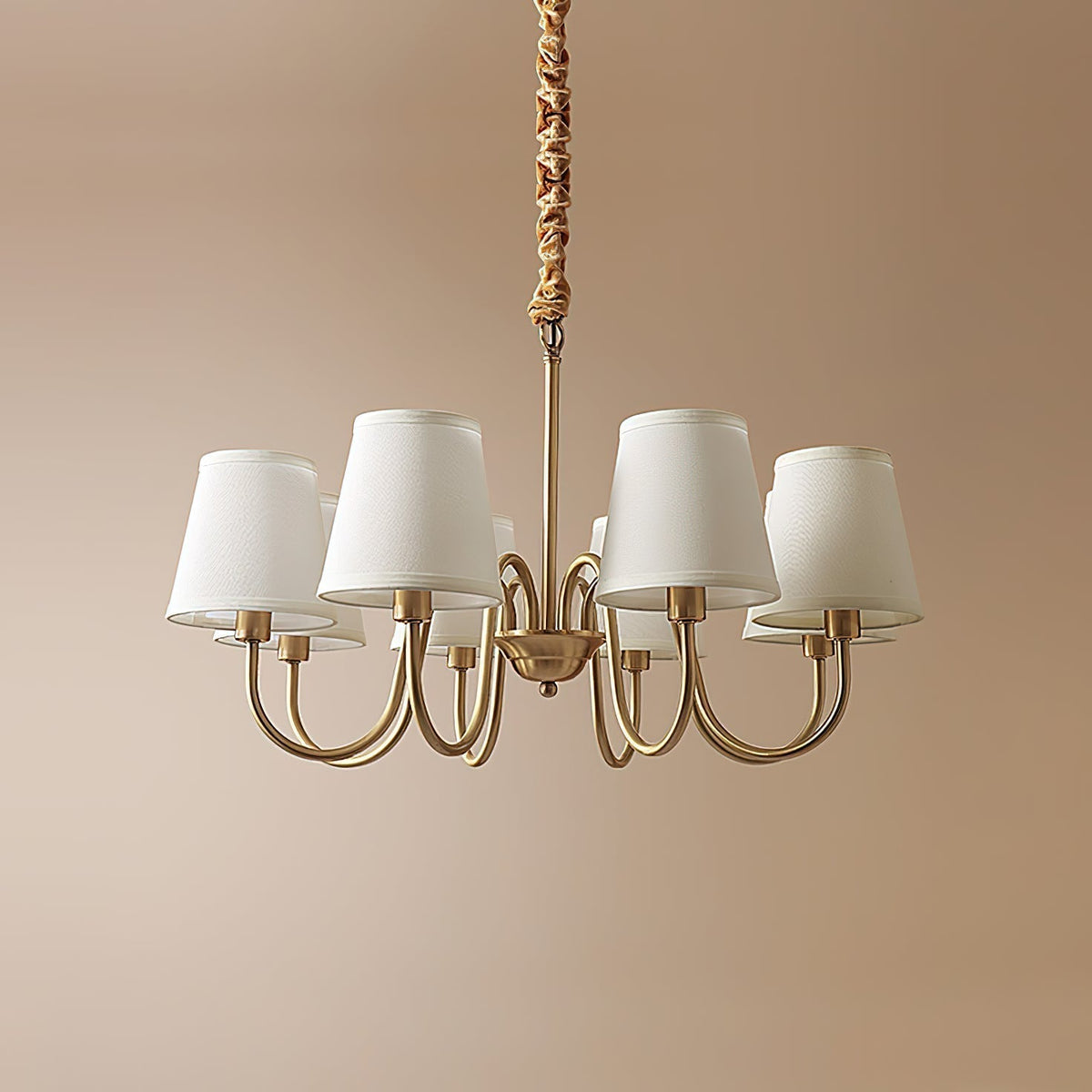 Dalen Traditional Stacey Fabric Chandelier