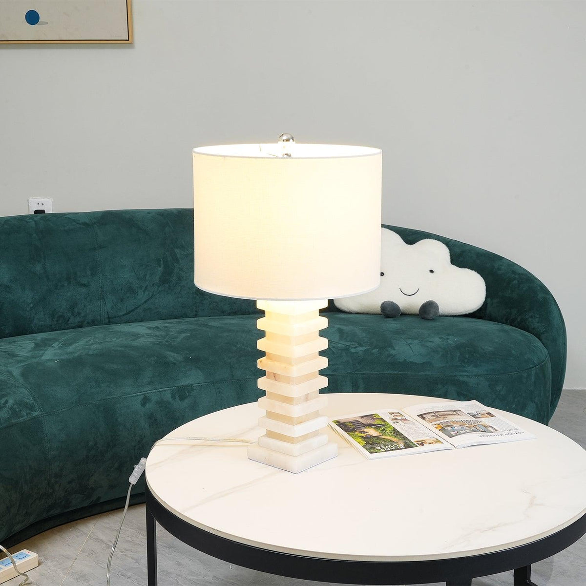 Covynen Alabaster Table Lamp