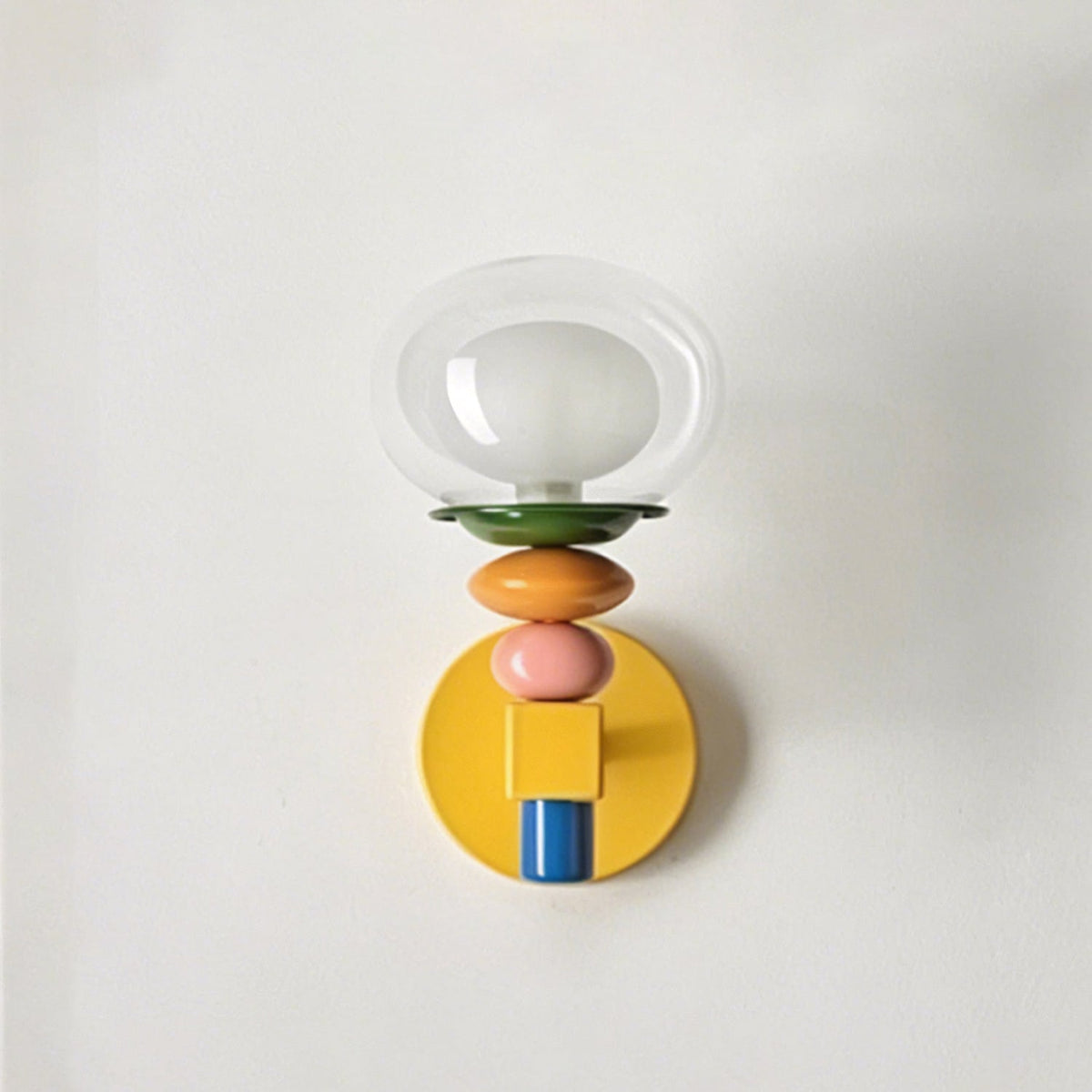 Langford Stacked Glass Wall Lamp