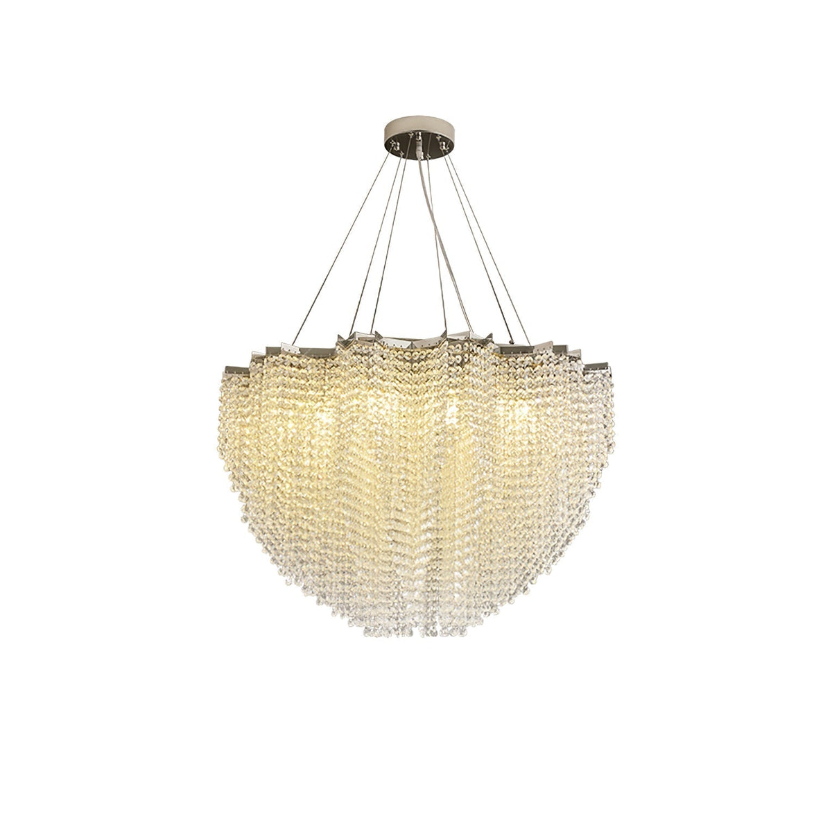 Zashayra Crystal Column Chandelier