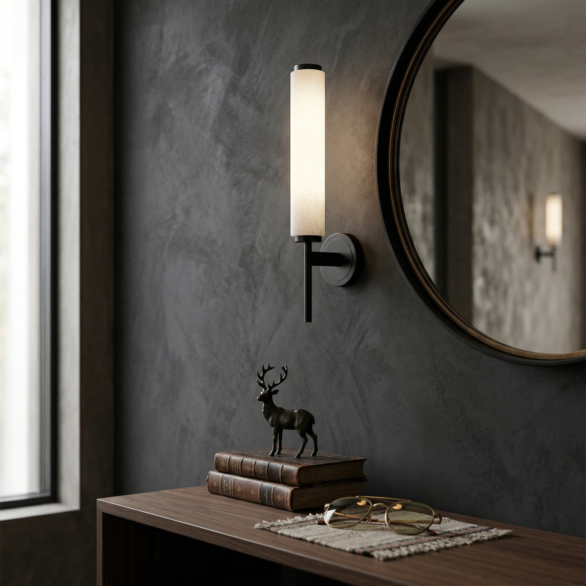 Neuma Alabaster Indoor Wall Light
