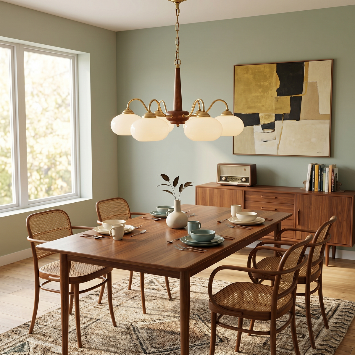 Waian Persimmon Chandelier