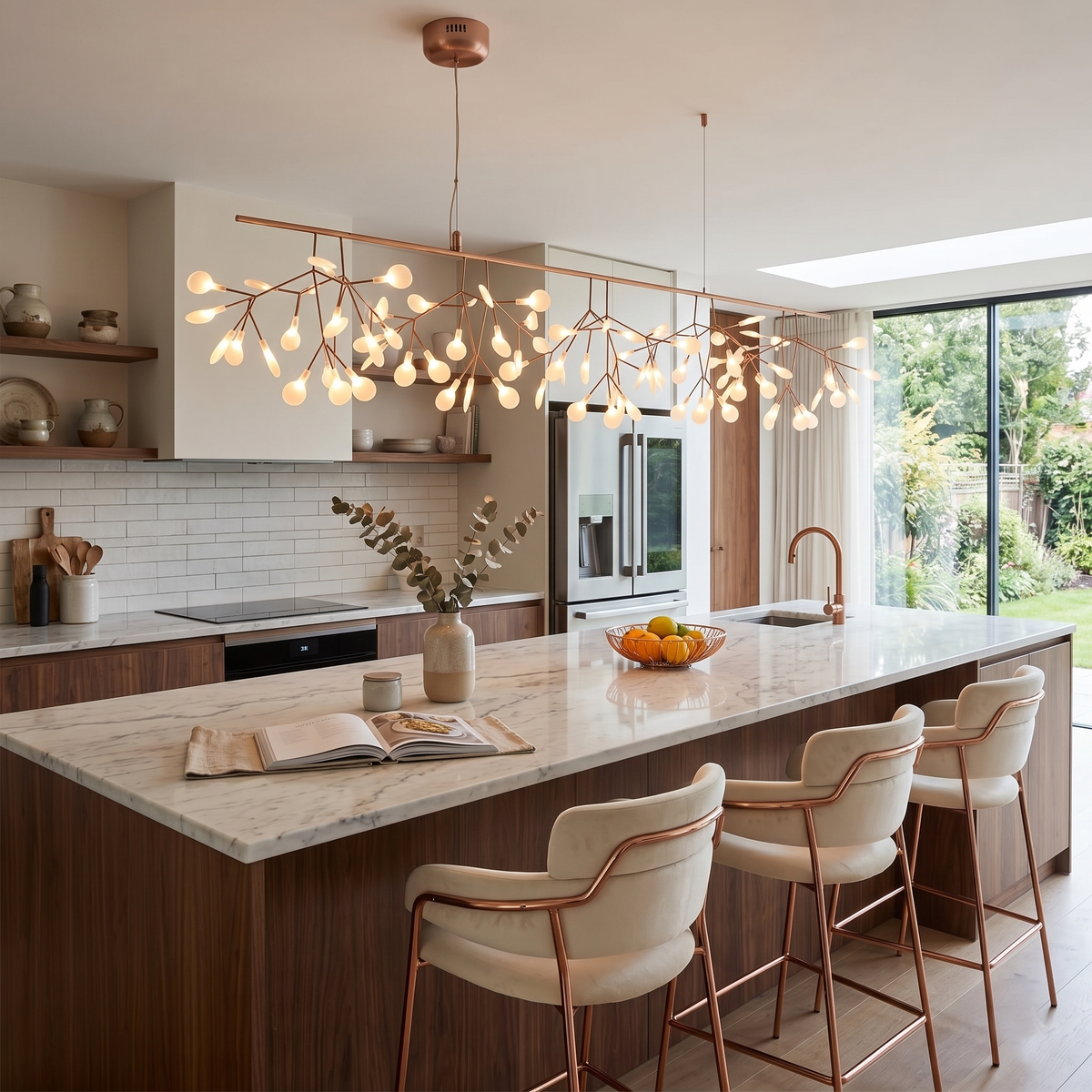 Zisha Branch Chandelier