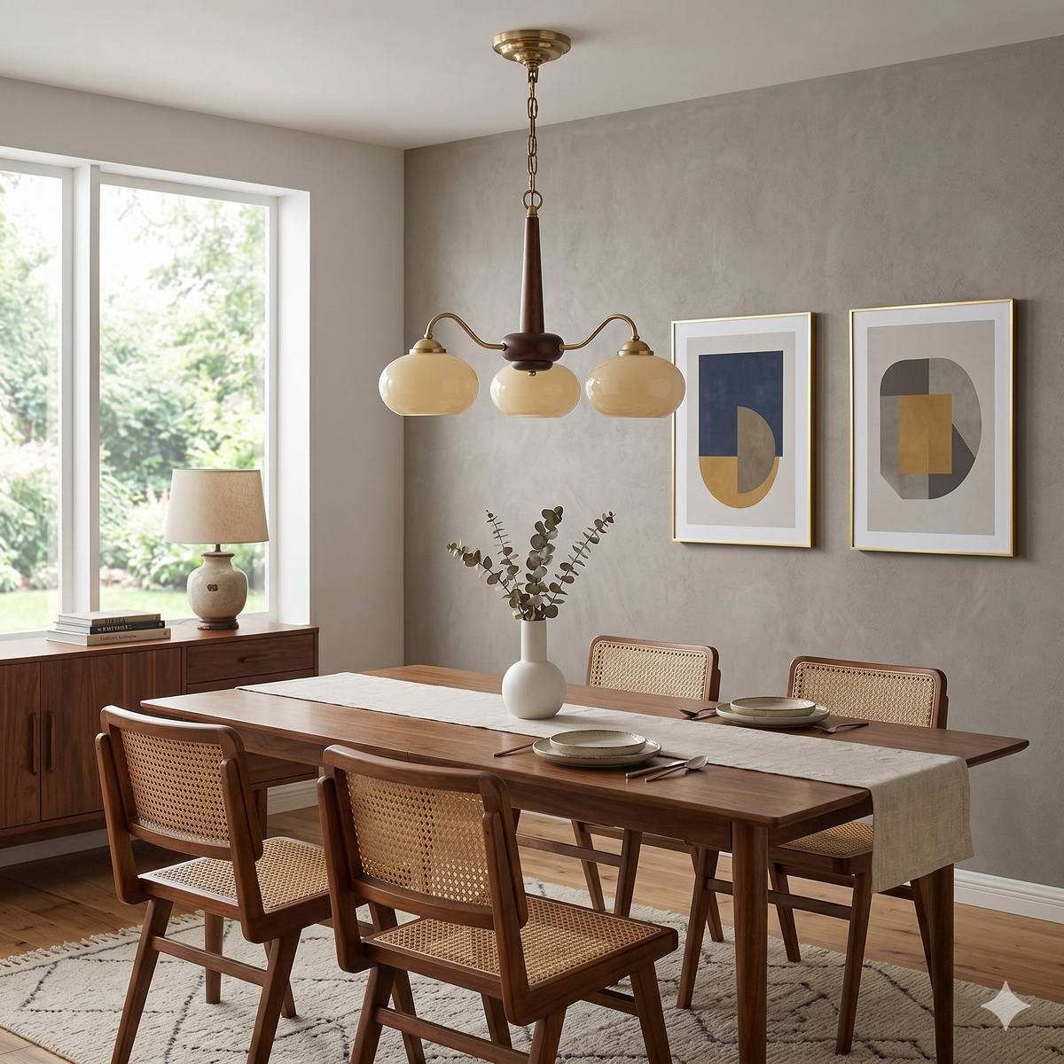 Waian Persimmon Chandelier