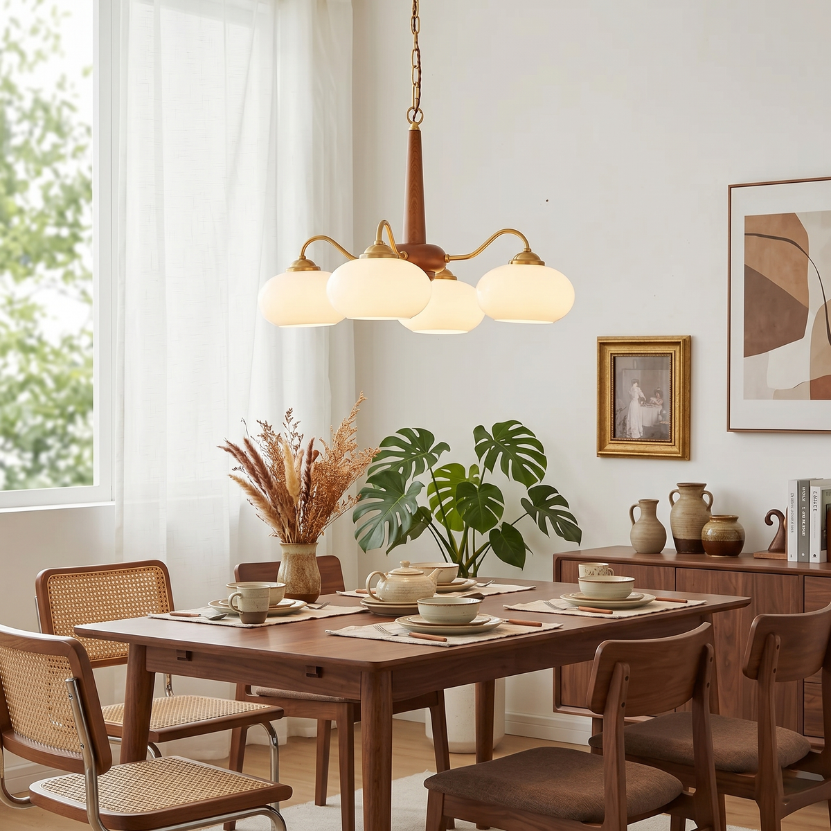 Waian Persimmon Chandelier