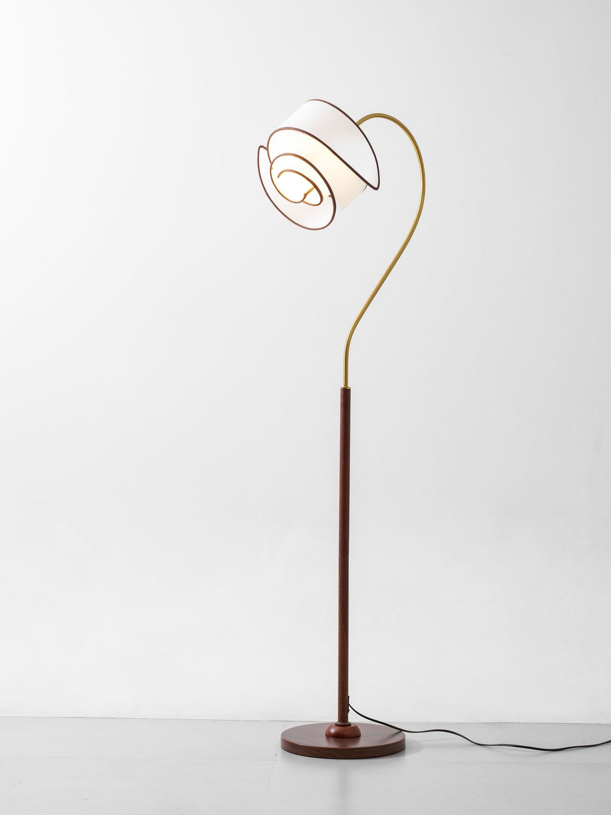 Hasol Curved Neck Floor Lamp