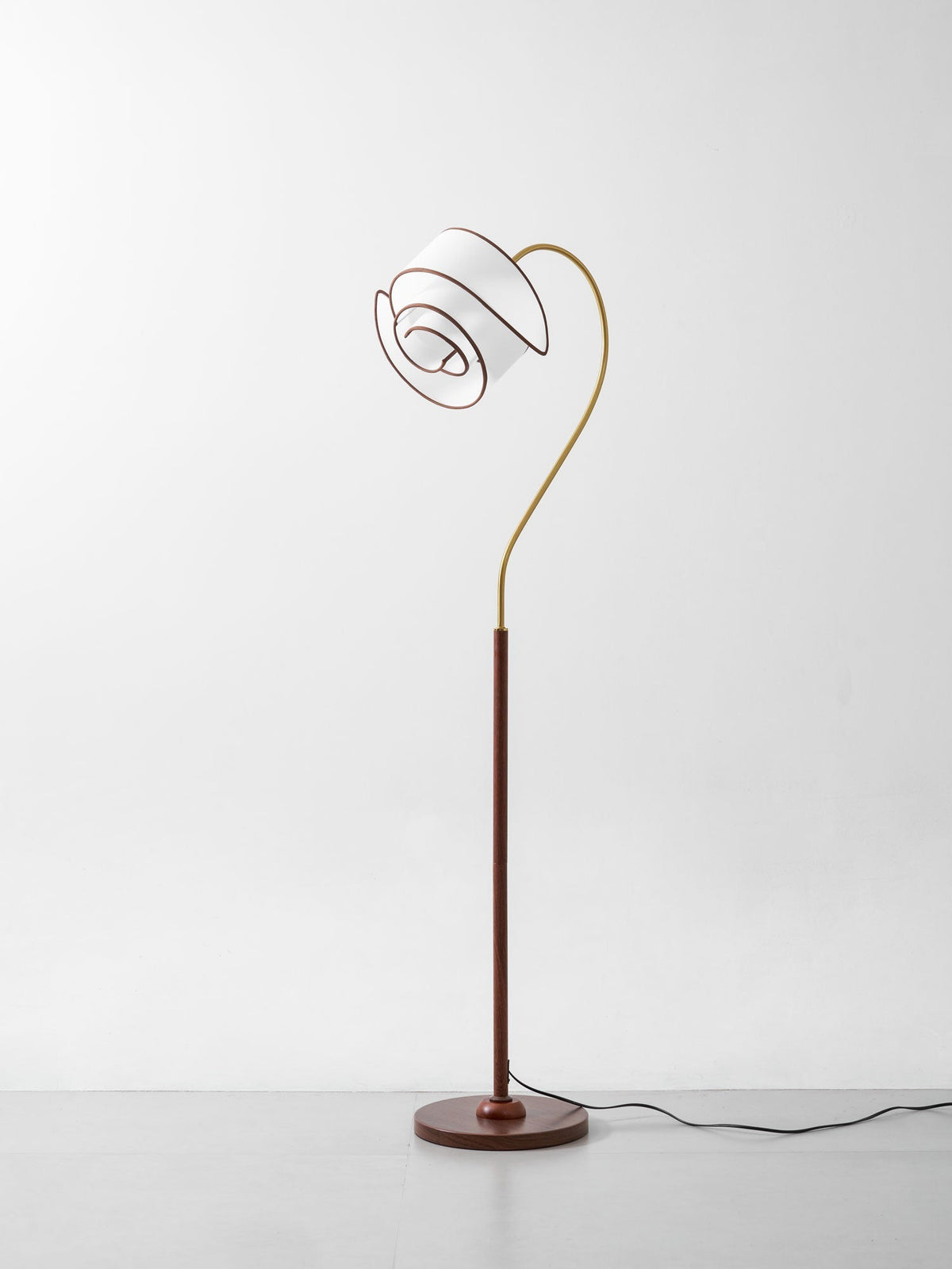 Hasol Curved Neck Floor Lamp