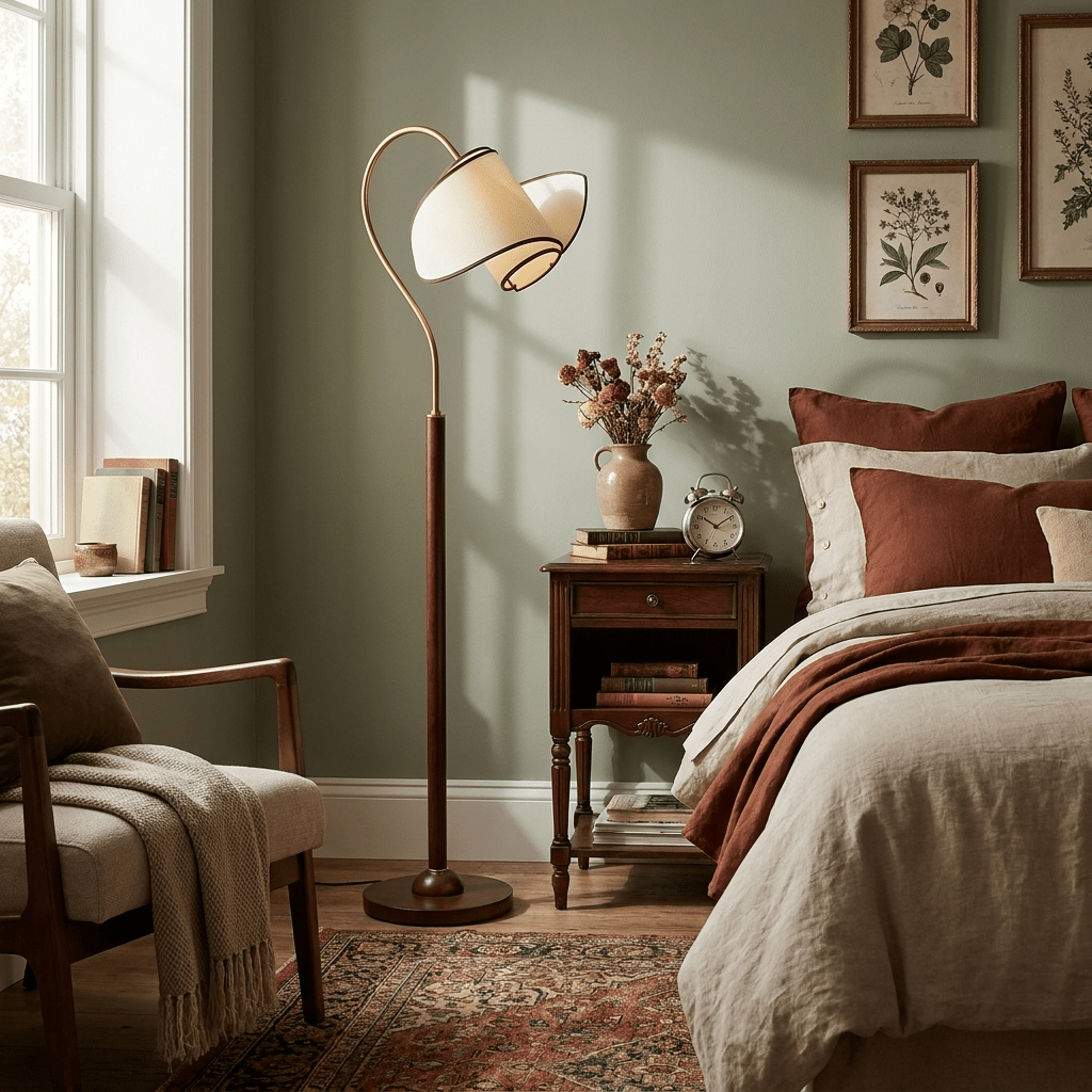 Hasol Curved Neck Floor Lamp