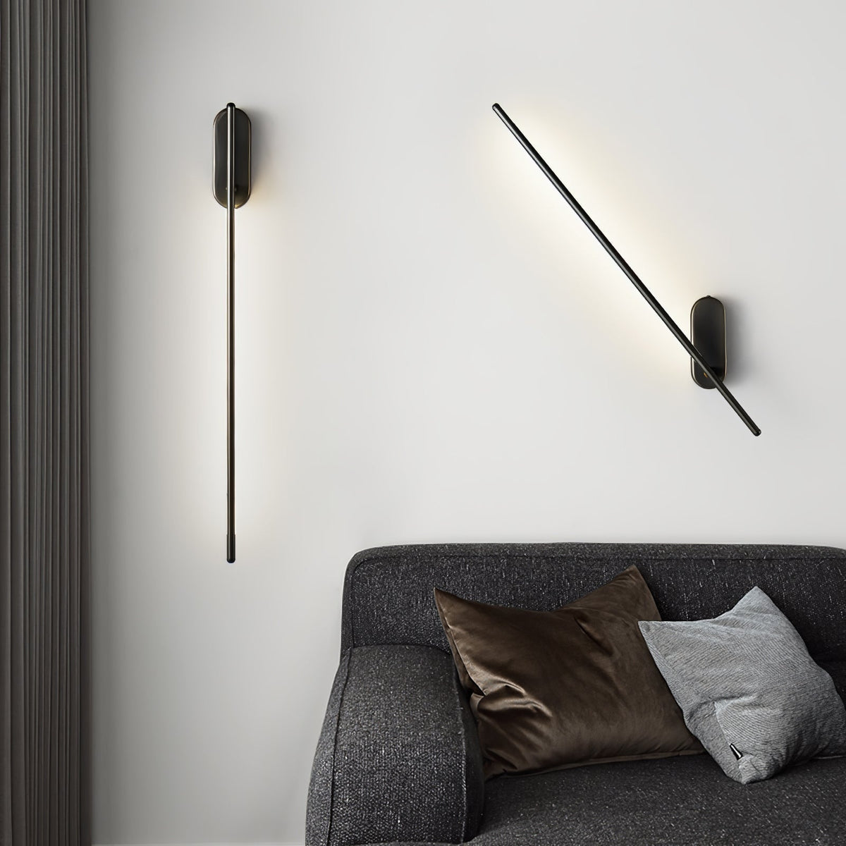 Marissa Stick Shaped Brass Sconce Wall lamp