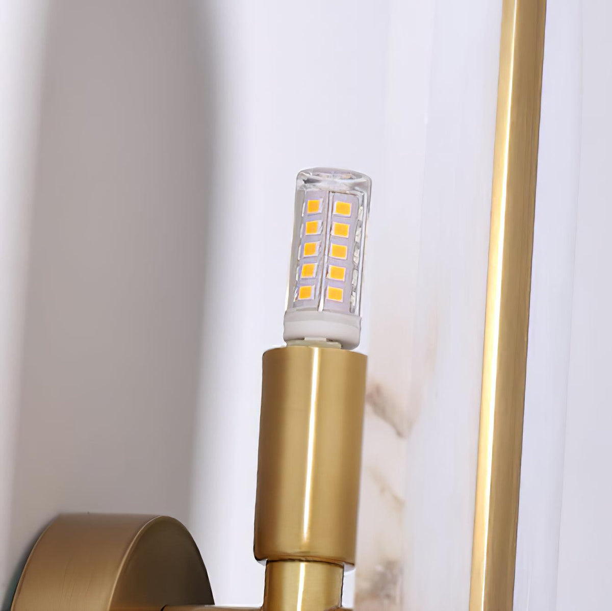 Hekel Long Ellipse Alabaster Indoor Wall Light
