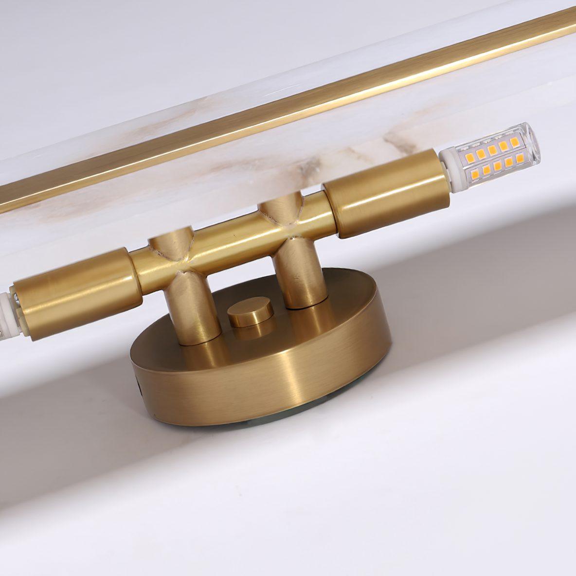 Hekel Long Ellipse Alabaster Indoor Wall Light