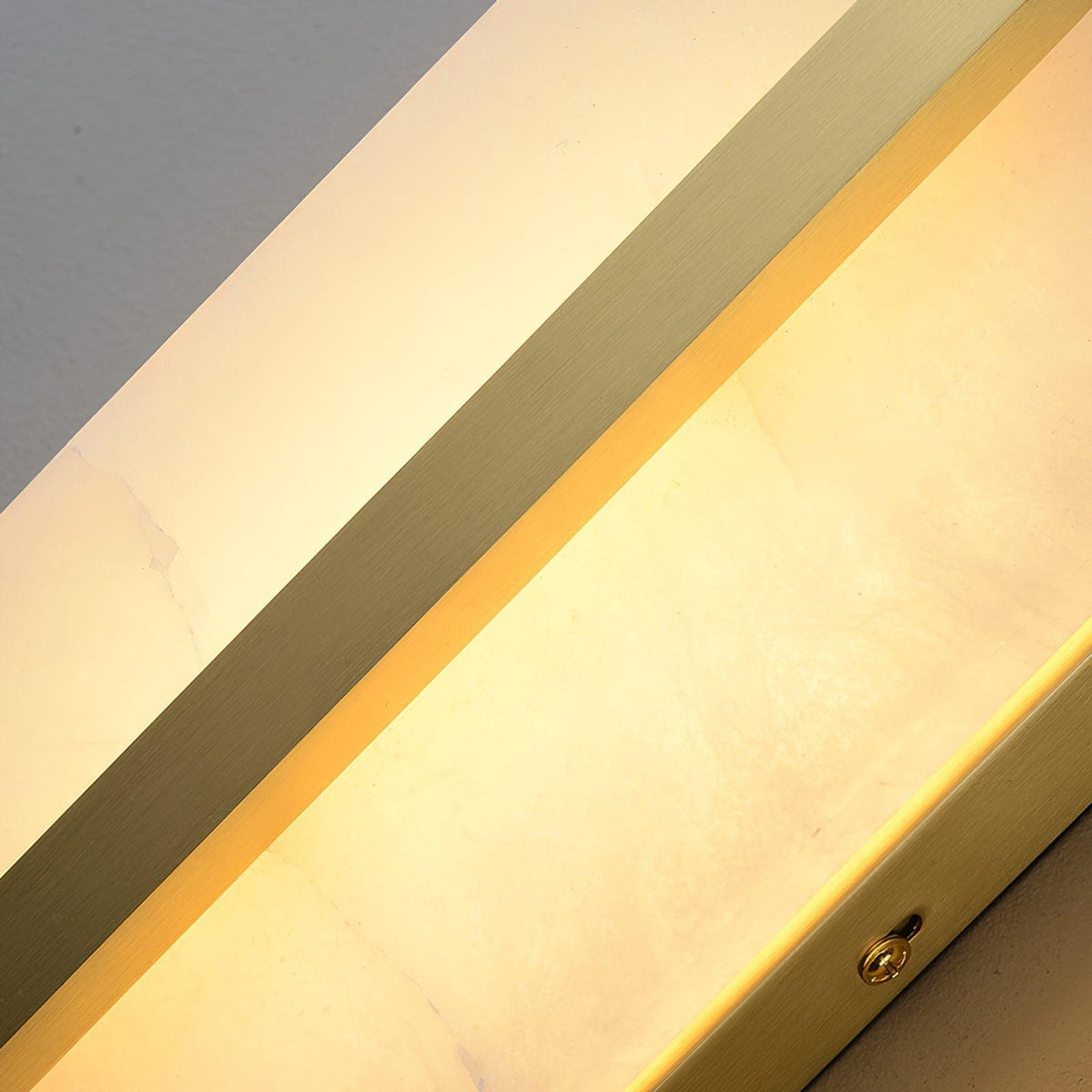 Hekel Long Ellipse Alabaster Indoor Wall Light