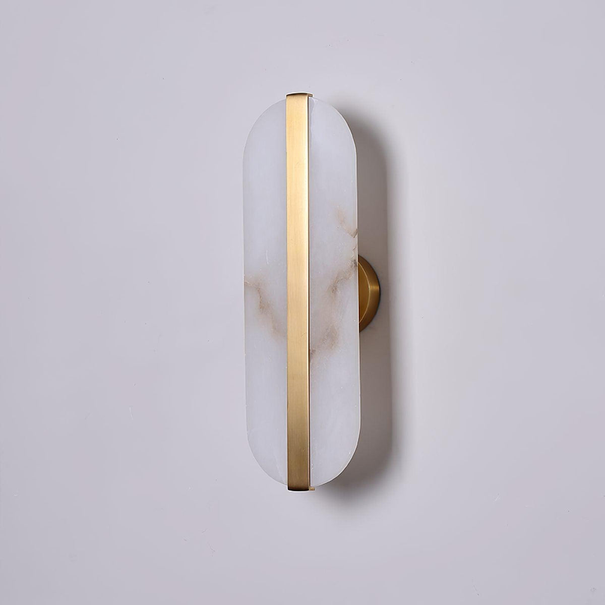 Hekel Long Ellipse Alabaster Indoor Wall Light