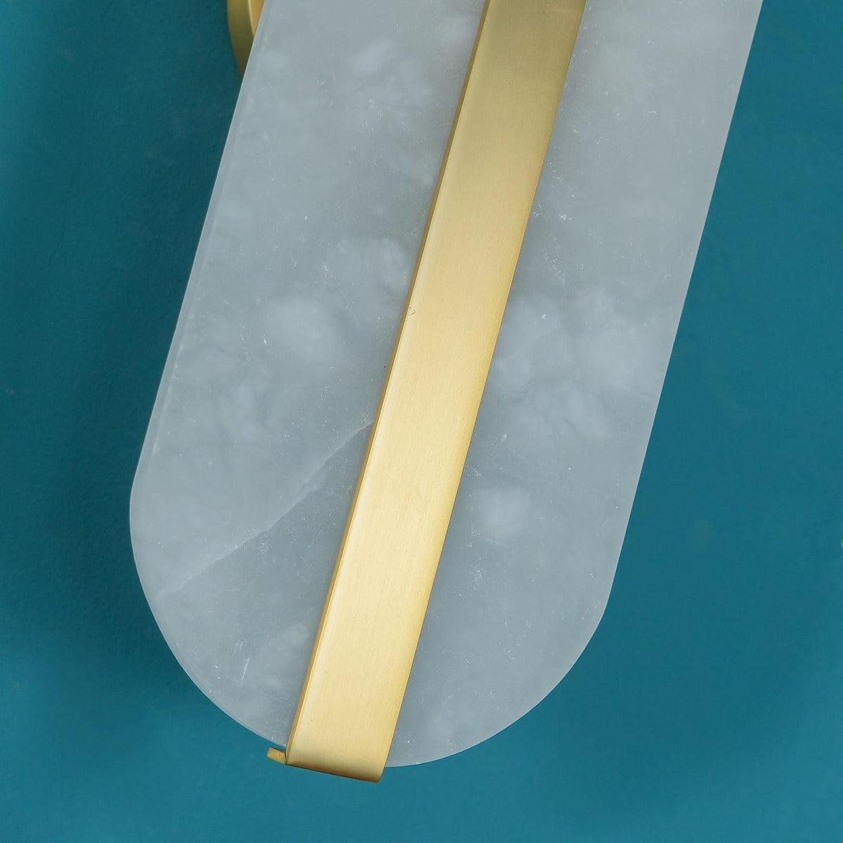 Hekel Long Ellipse Alabaster Indoor Wall Light