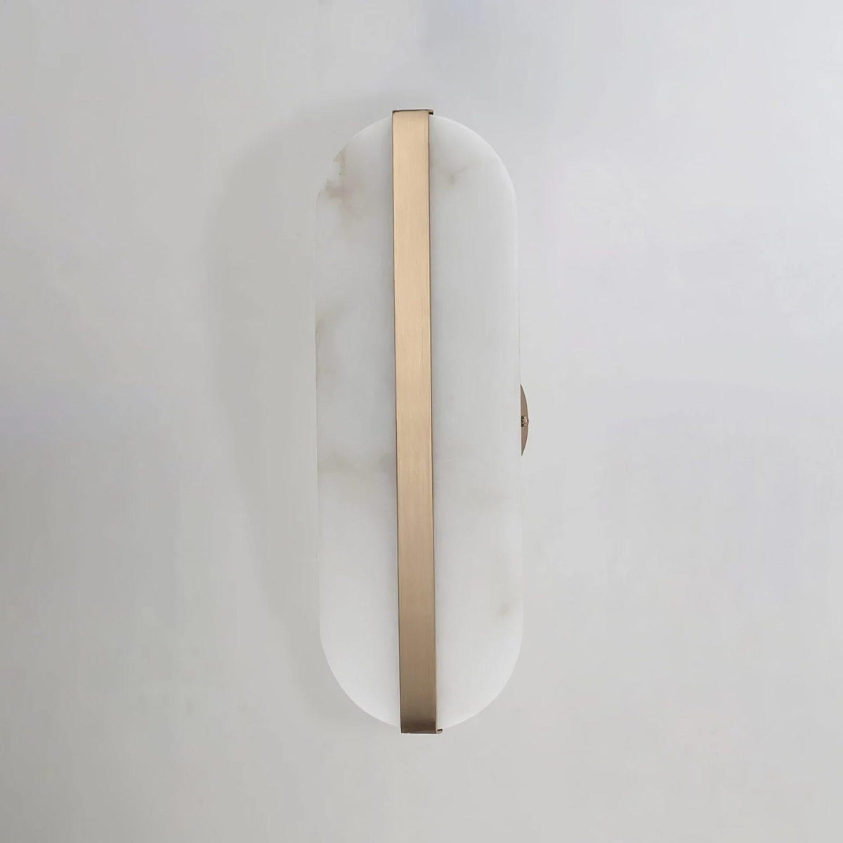Hekel Long Ellipse Alabaster Indoor Wall Light