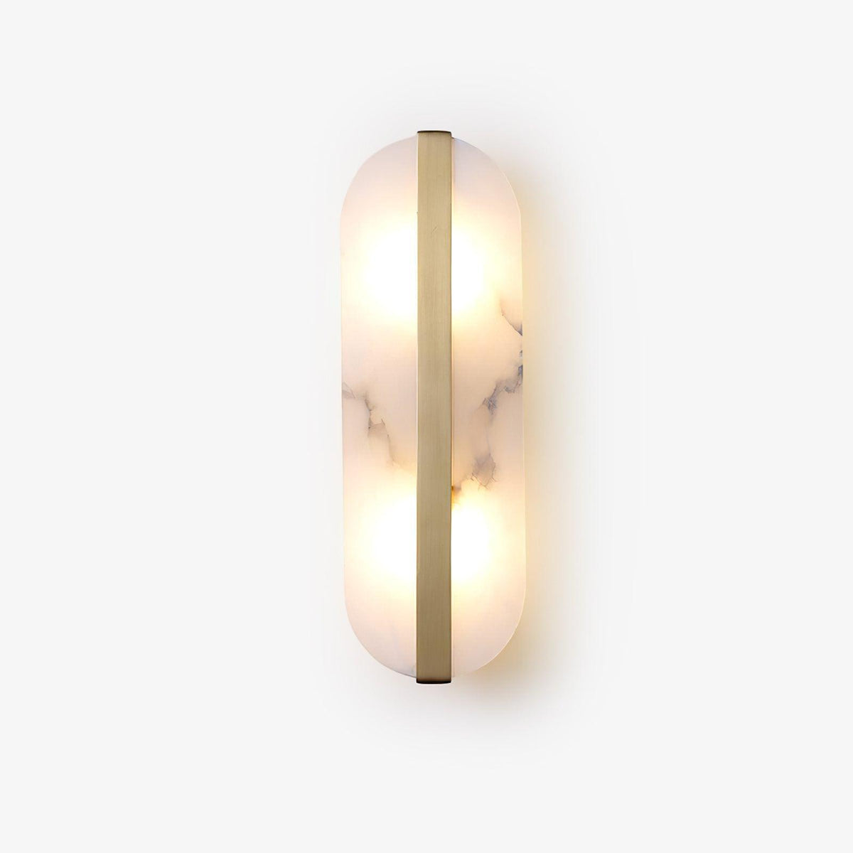 Hekel Long Ellipse Alabaster Indoor Wall Light
