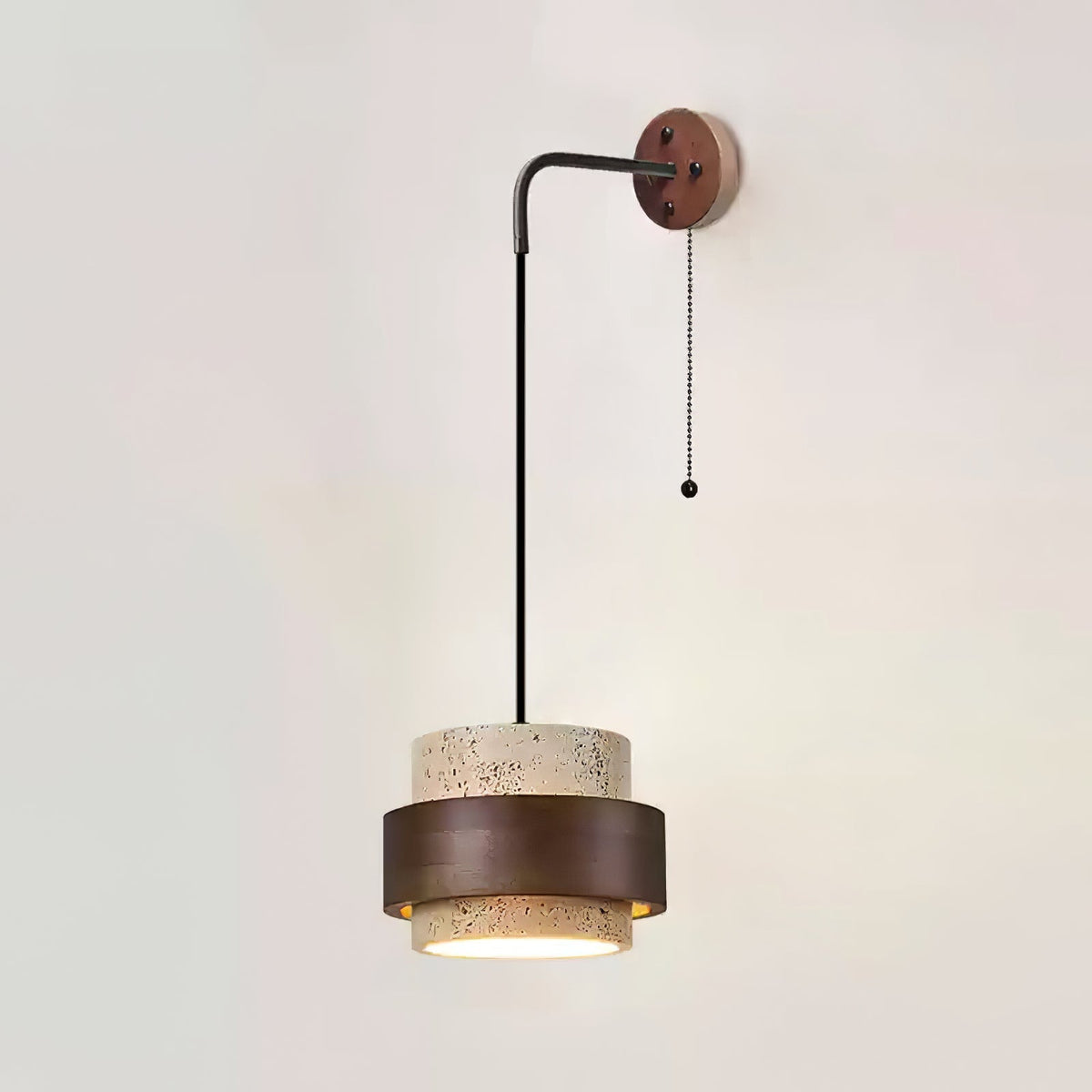Alva Travertine Wall Light