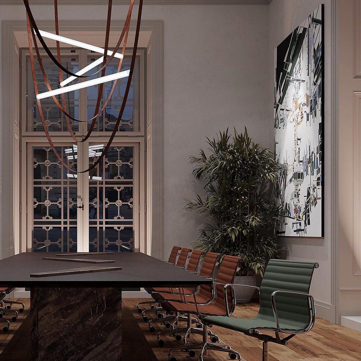 Romilly Pendant Lamp Tracer Belt