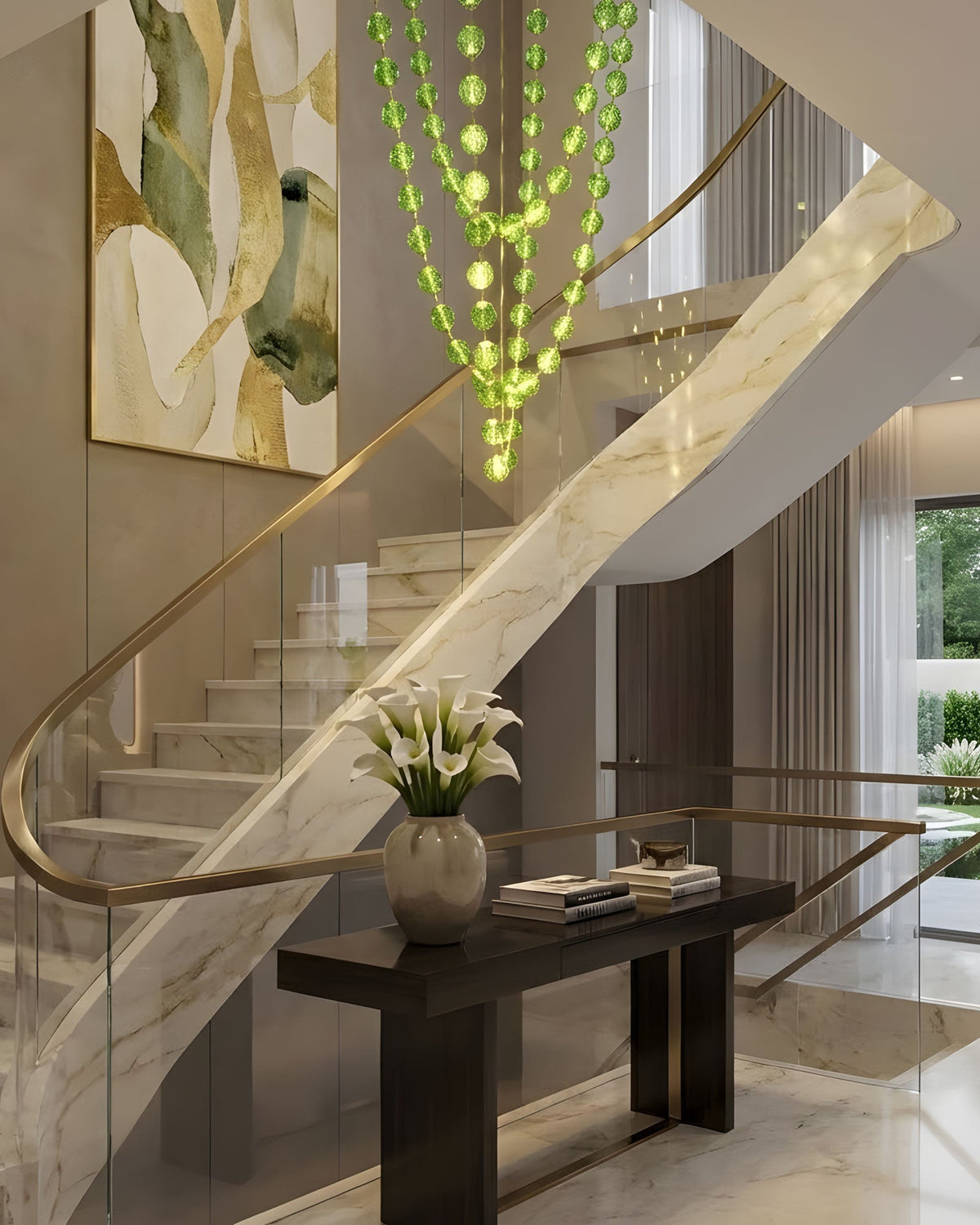 Esiena Strand Necklace Chandelier