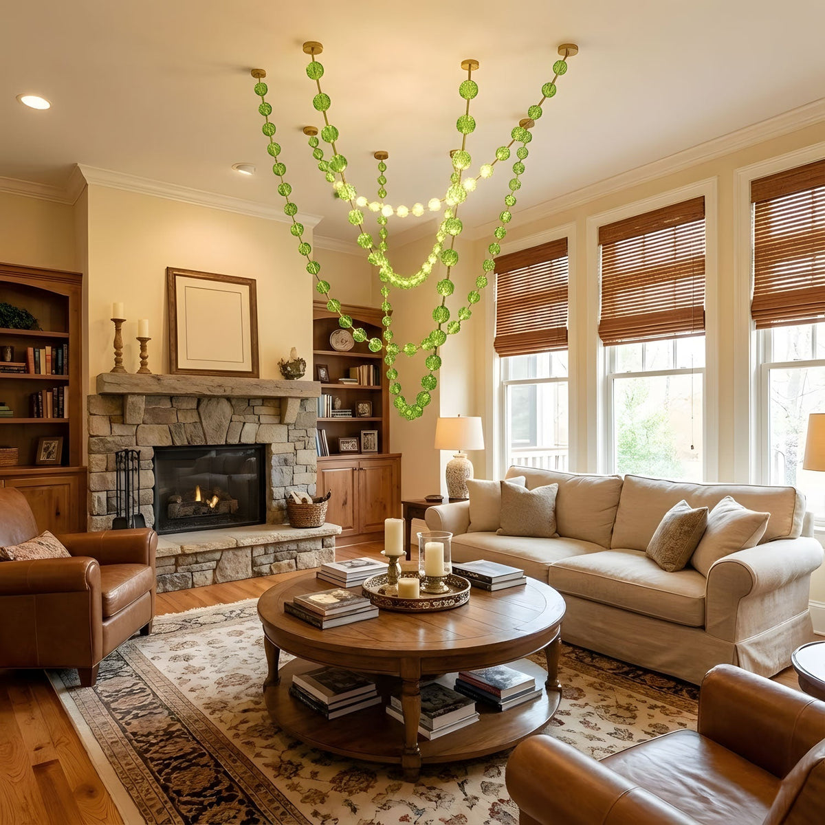 Esiena Strand Necklace Chandelier