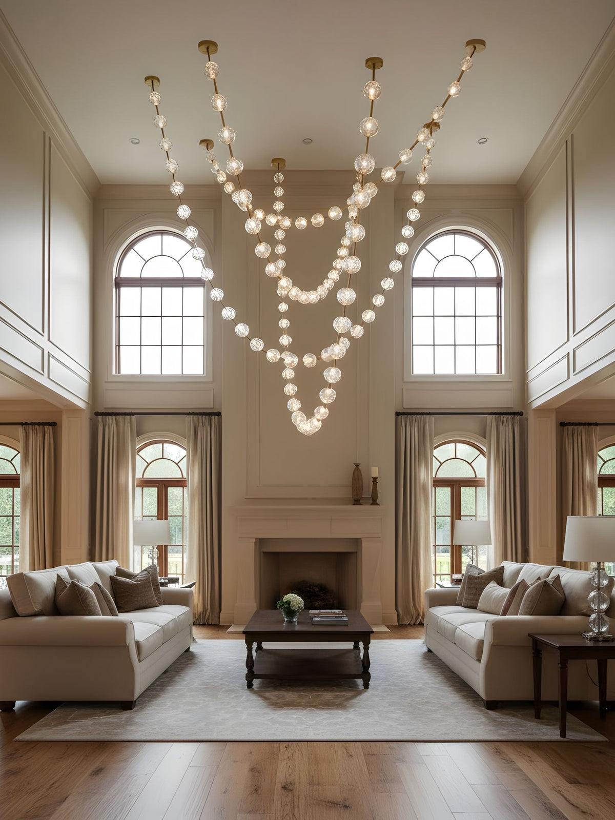 Esiena Strand Necklace Chandelier