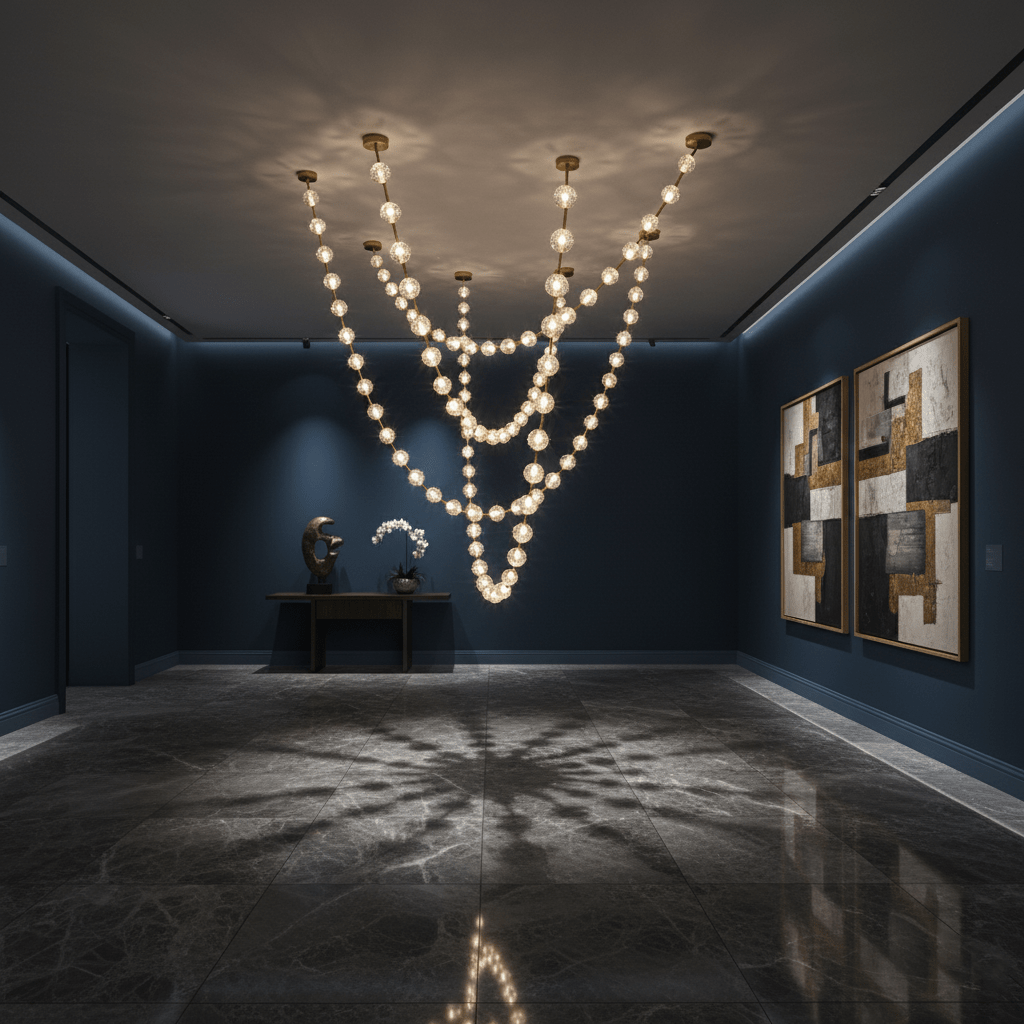 Esiena Strand Necklace Chandelier
