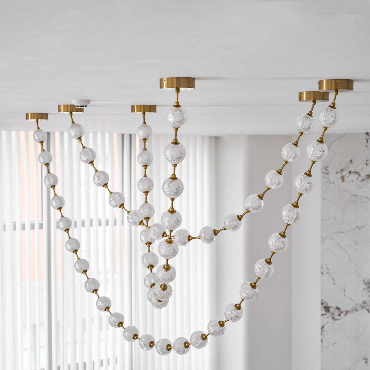 Esiena Strand Necklace Chandelier