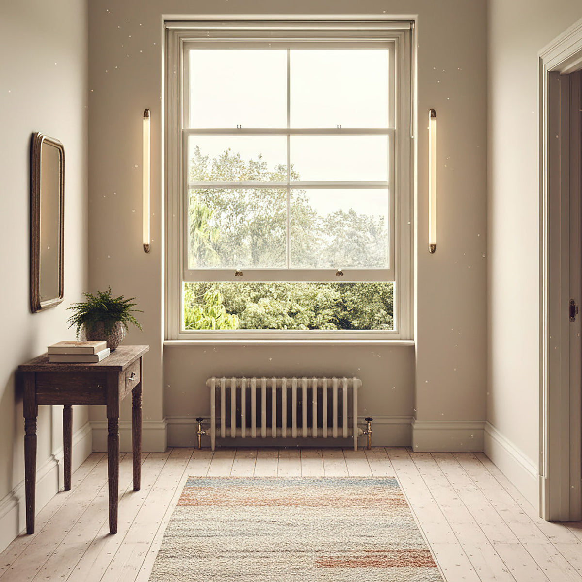 Dovewick Crystal Rod Wall Lamp