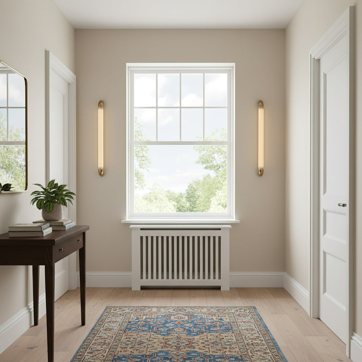 Dovewick Crystal Rod Wall Lamp