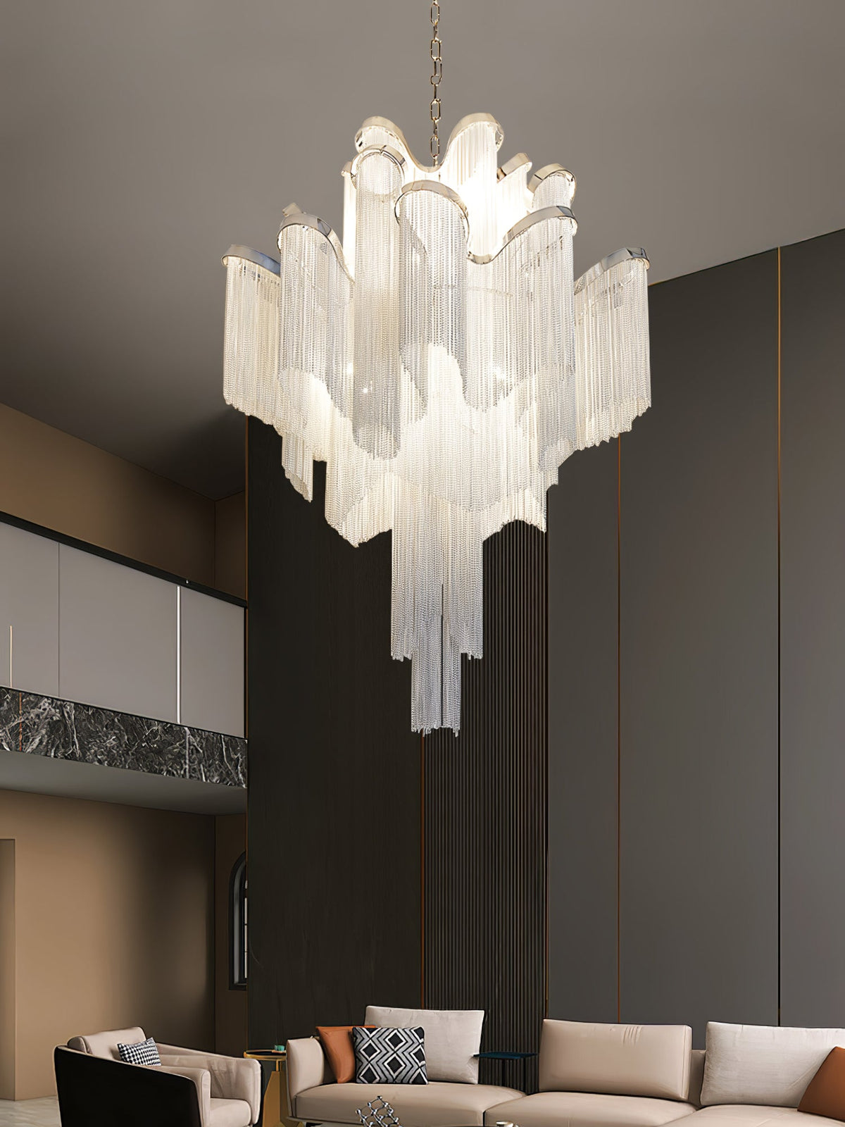 Noririne Stream Chain Chandelier