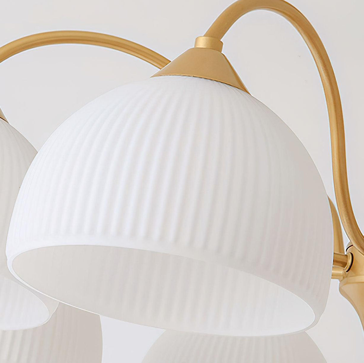 Zaren Chandelier Striped Glass Bowl