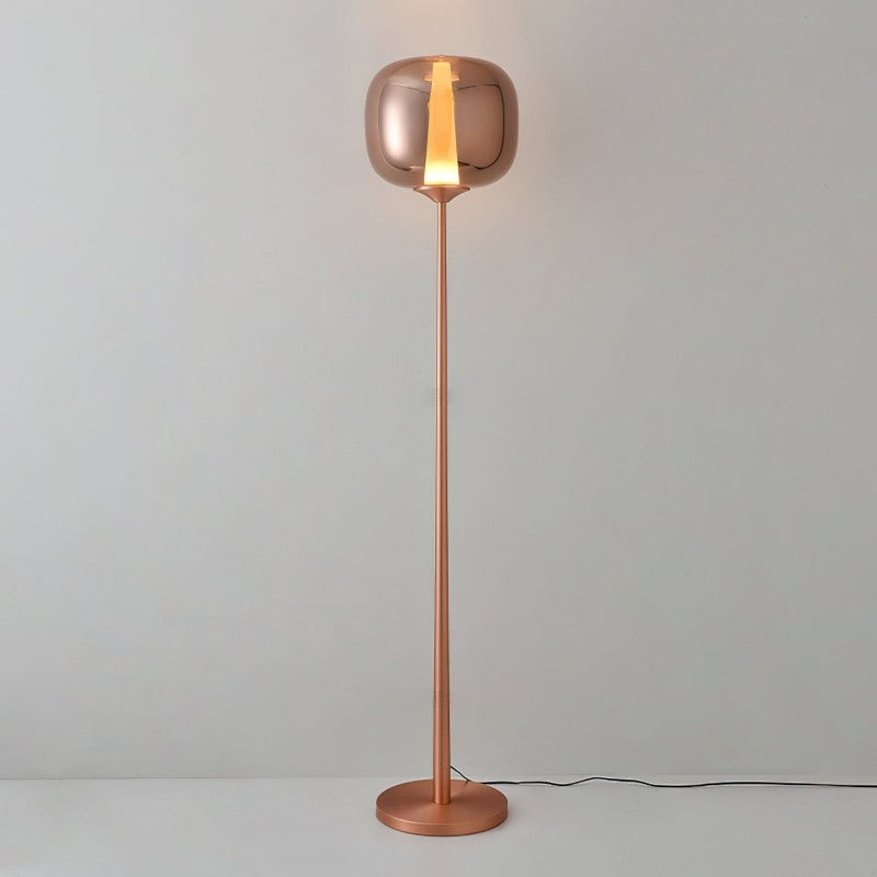 Inglewood Sunset Glass Floor Lamp