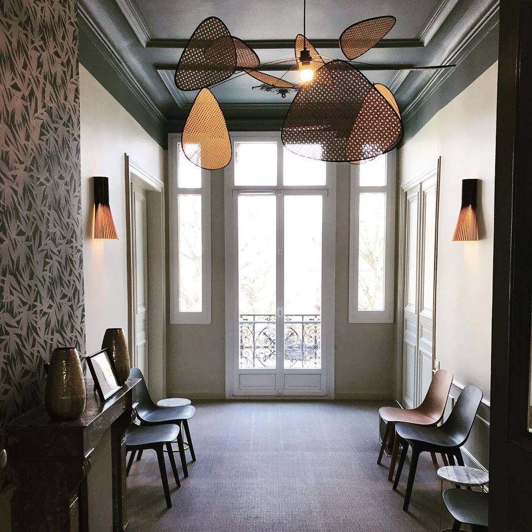Orelivora Chandelier Screen Cannage Suspension Retro
