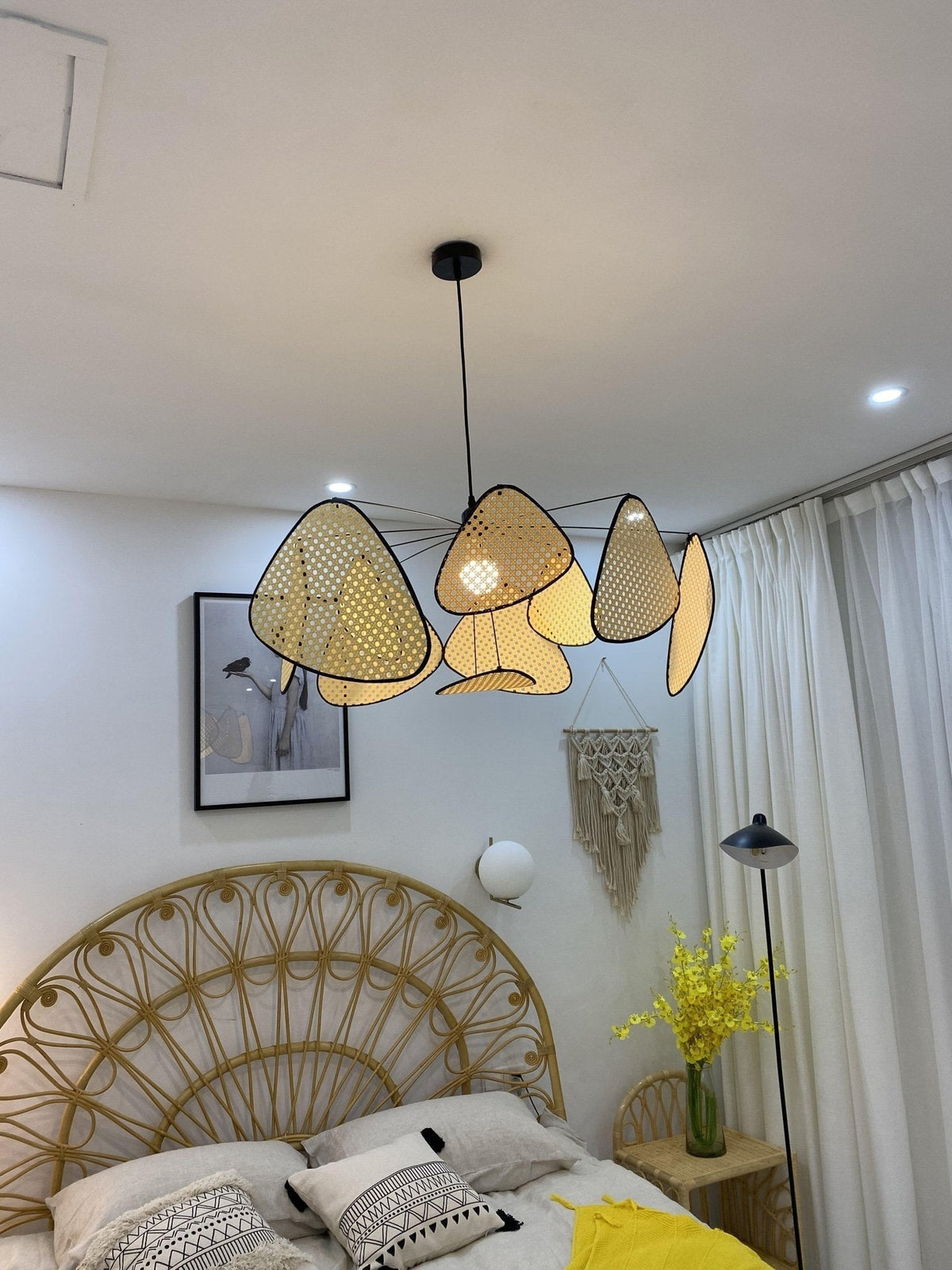 Orelivora Chandelier Screen Cannage Suspension Retro