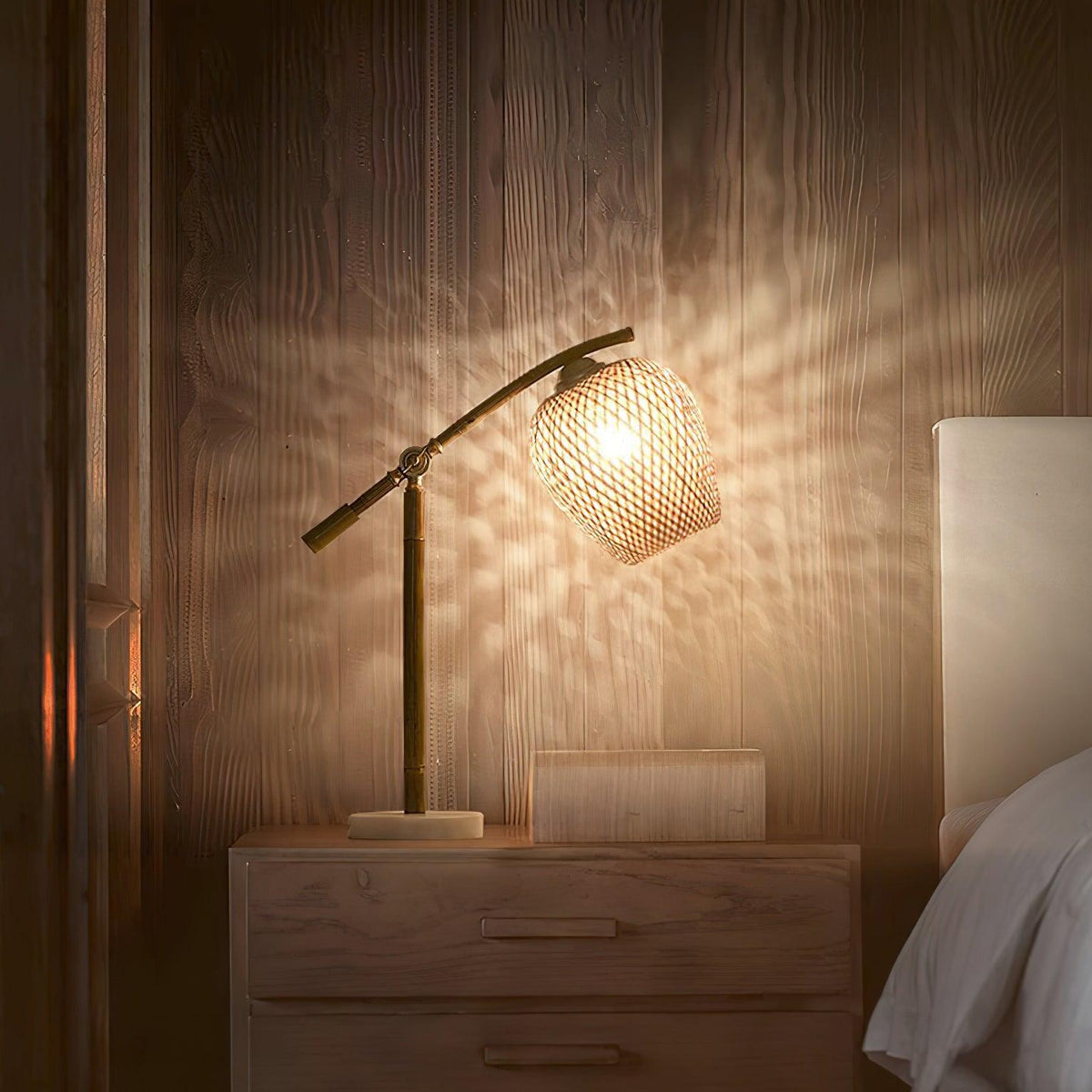 Zanell Bamboo Zen Table Lamp