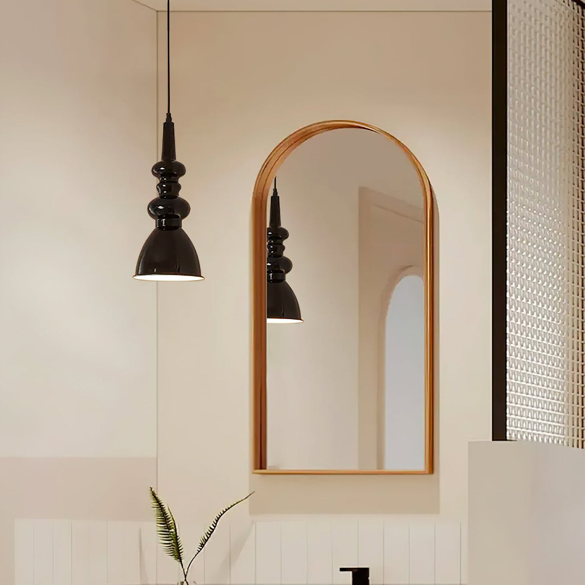 Hven Nordic Art Noir Pendant Light