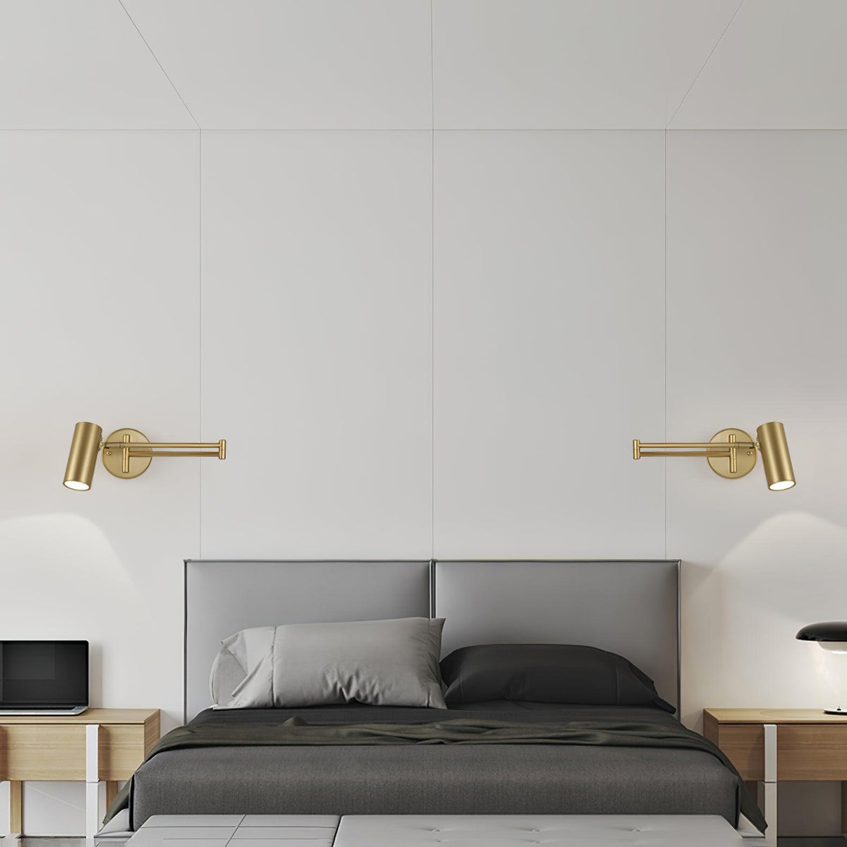 Sabine Adjustable Swing Arm Wall Lamp