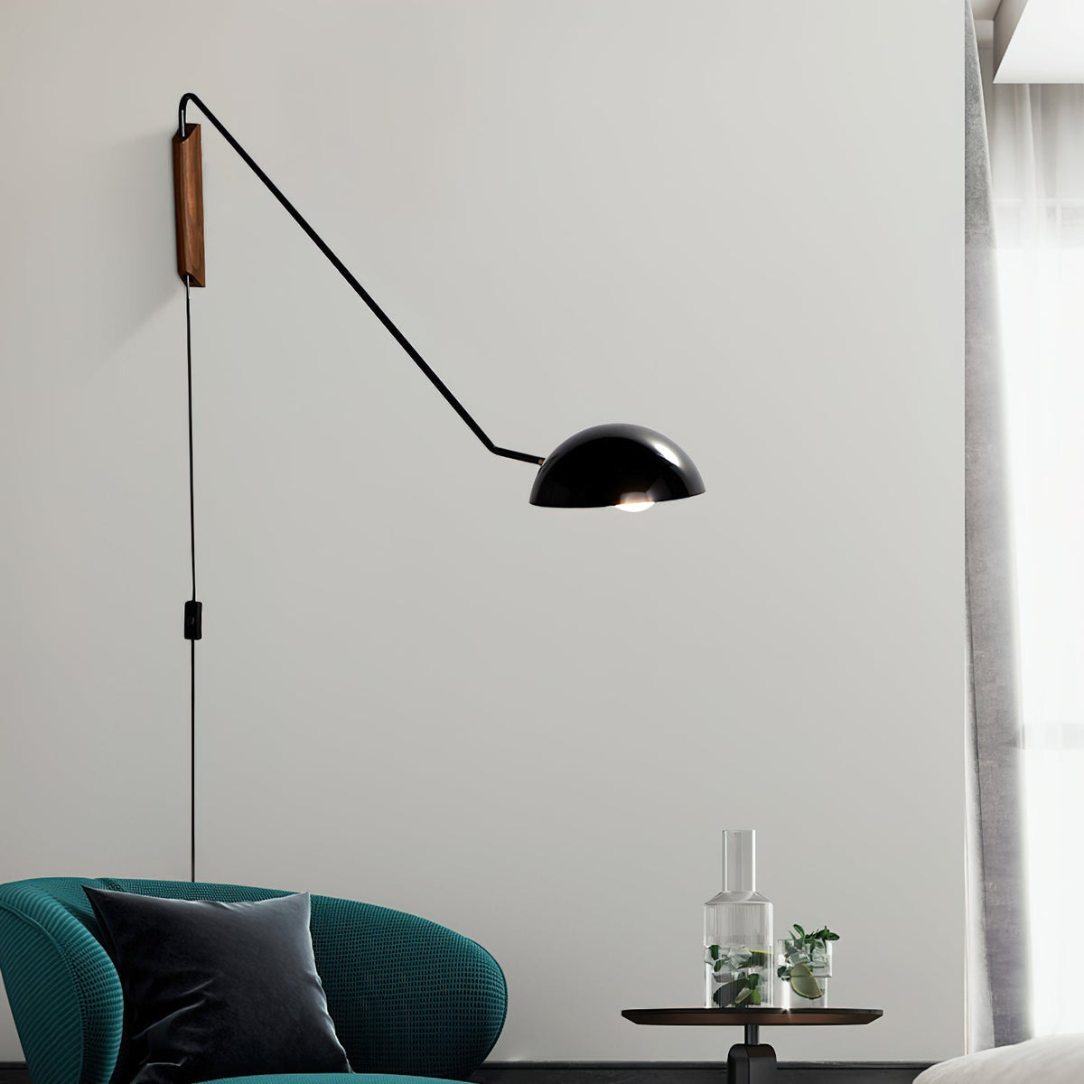 Hafia Dome Indoor Wall Light