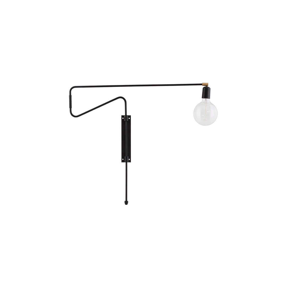 Elsoreth Modern Minimalist Swing Wall Lamp