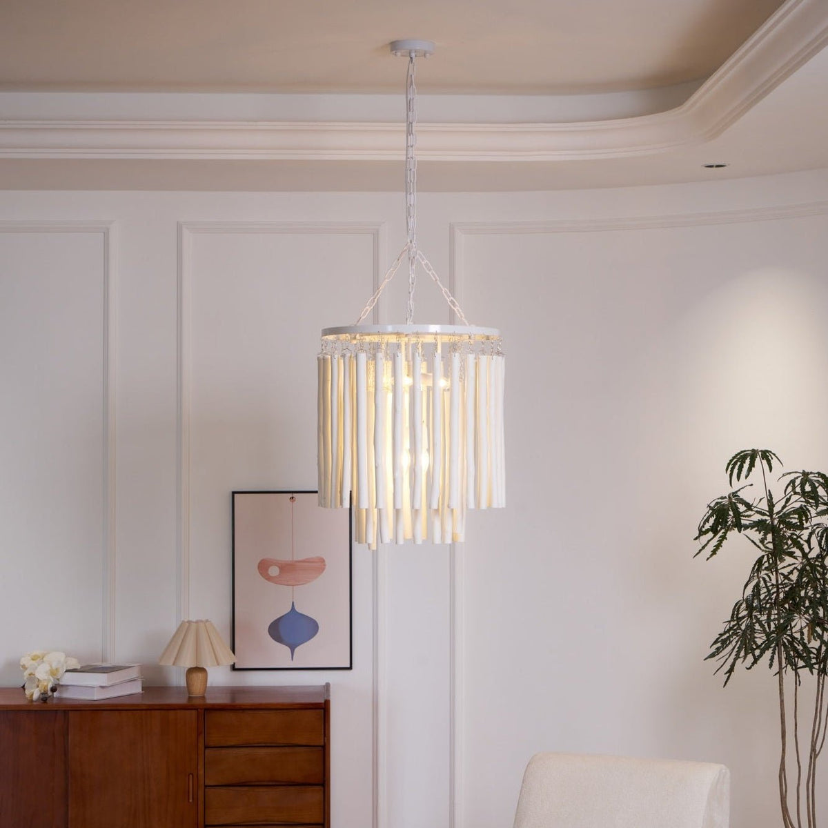 Holix Wood Chandelier