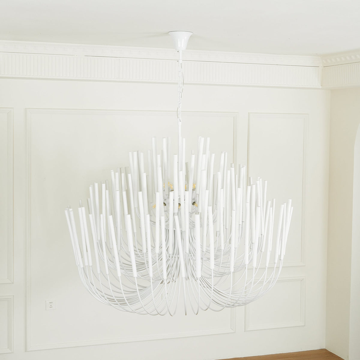 Nyphaiel Postmodern Luxury Wood Chandelier
