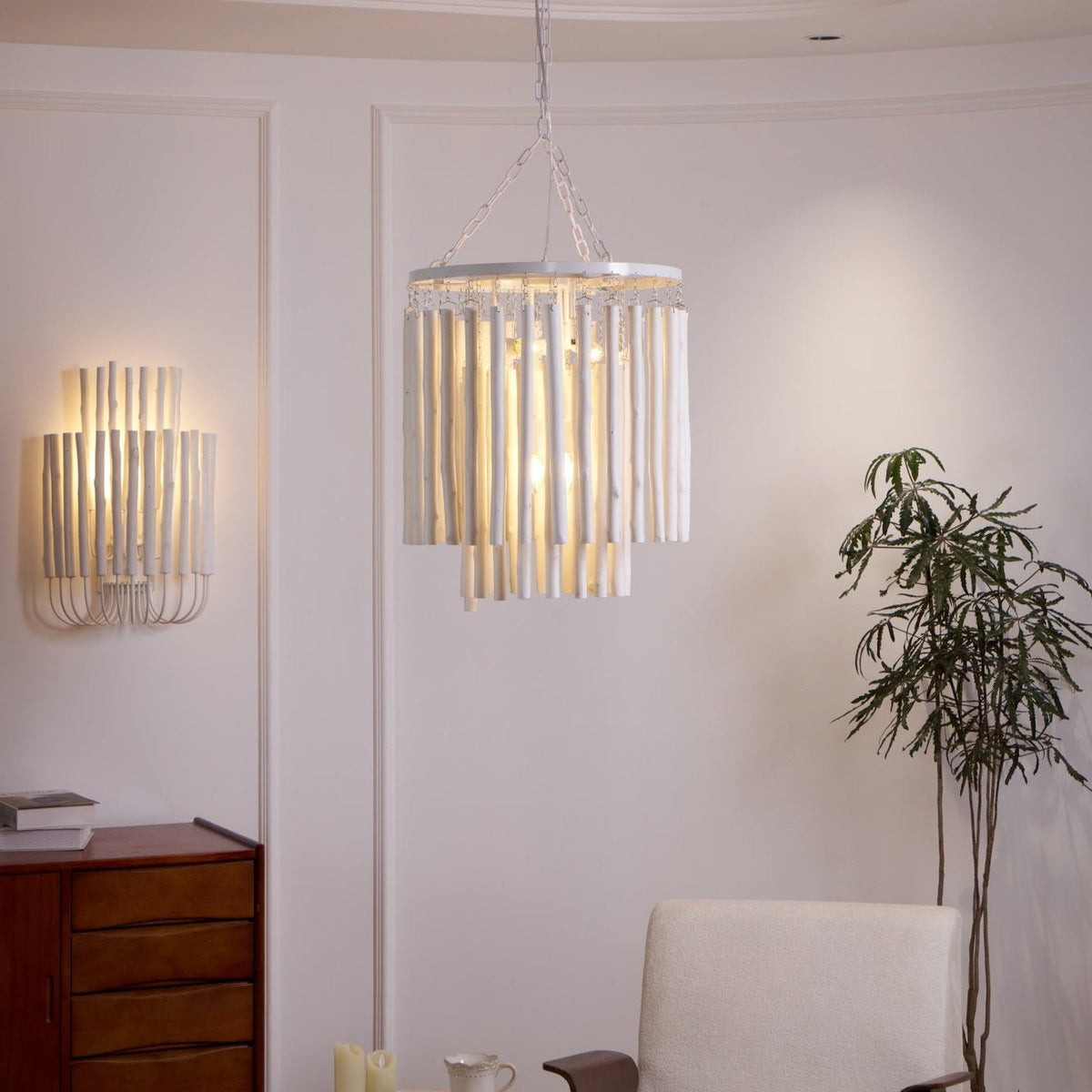 Holix Wood Chandelier
