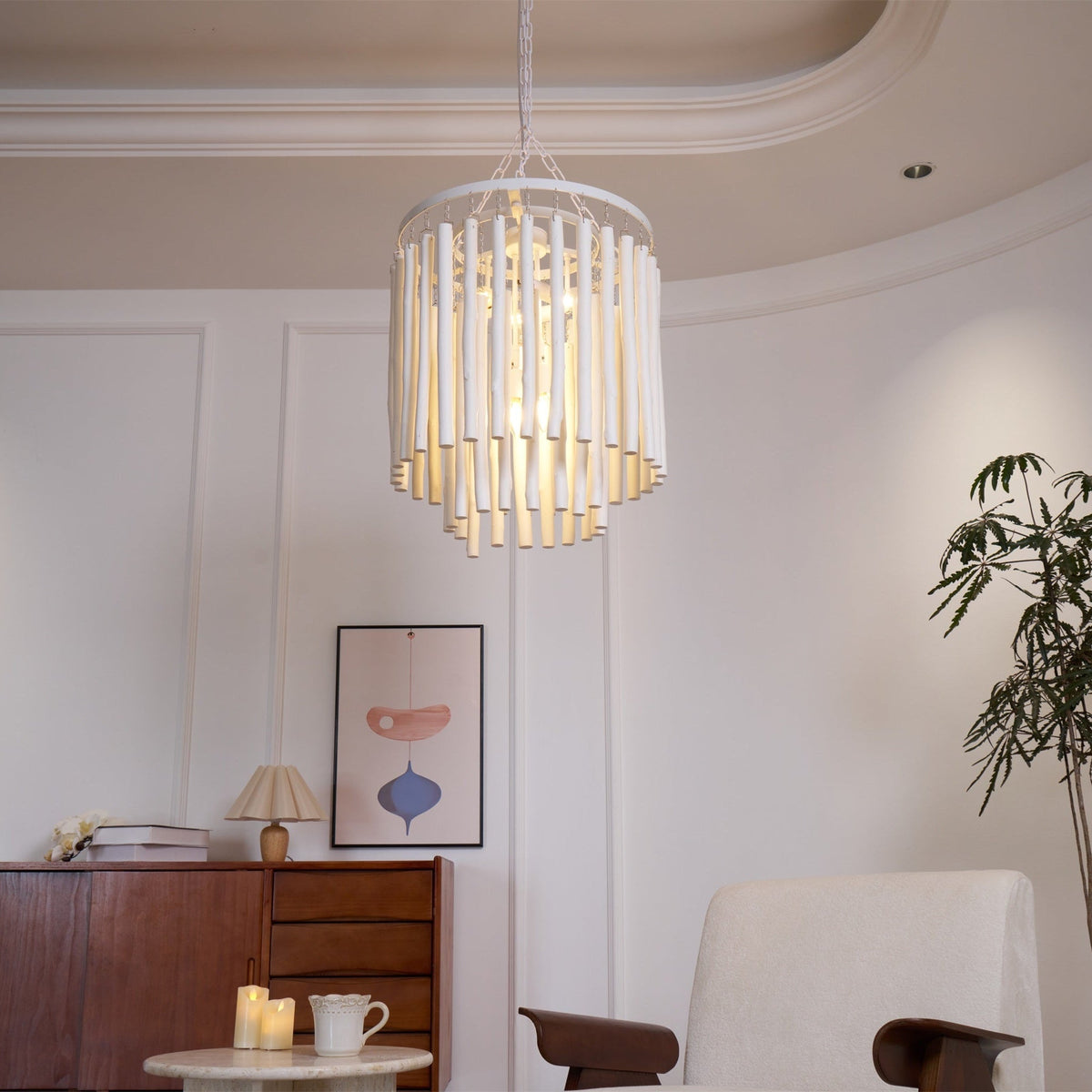 Holix Wood Chandelier