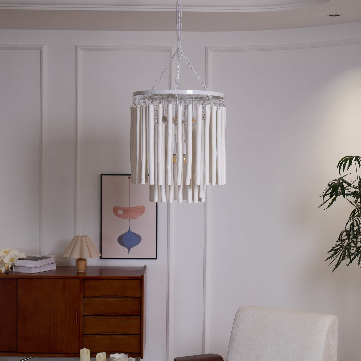 Holix Wood Chandelier