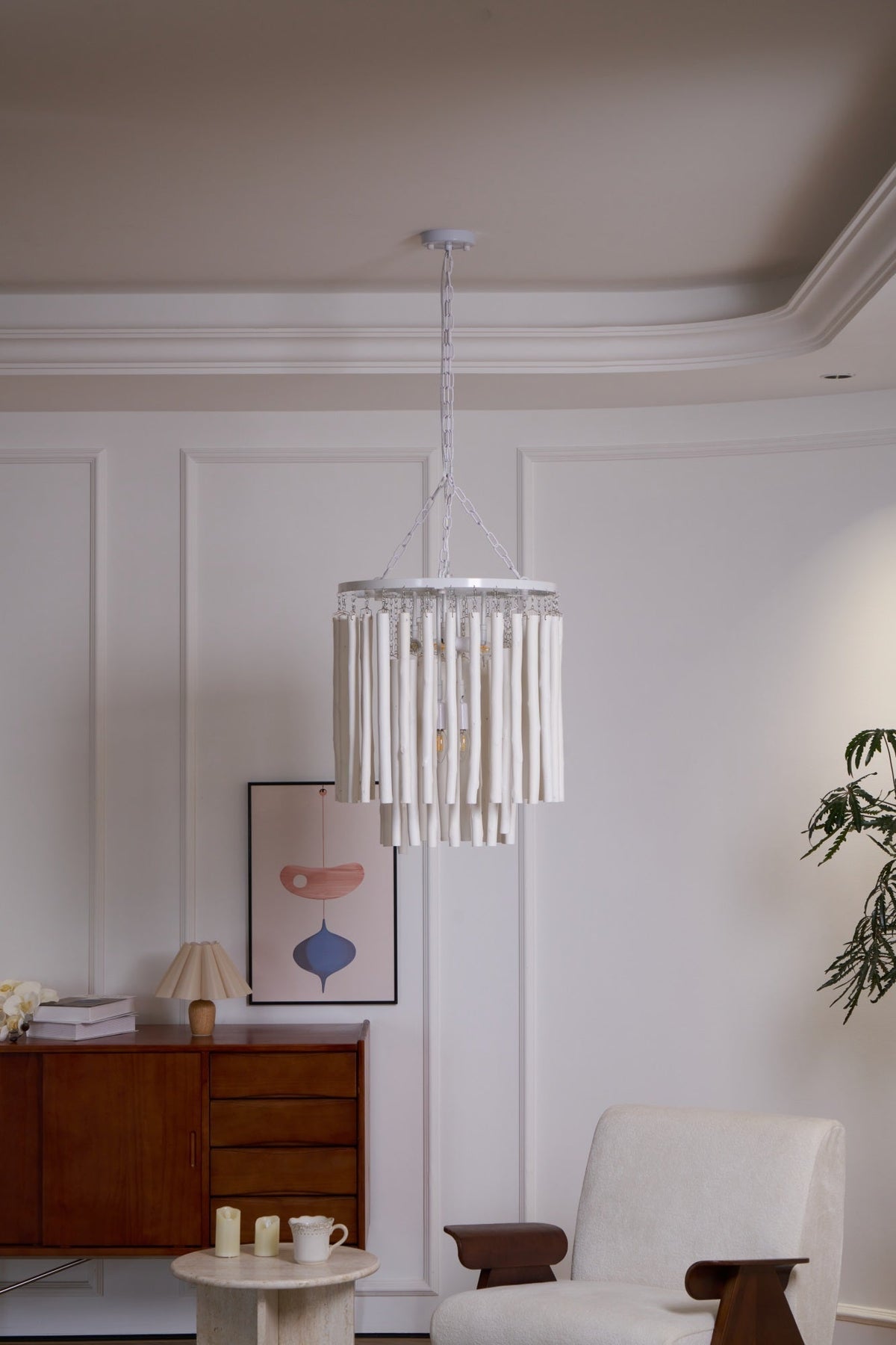 Holix Wood Chandelier