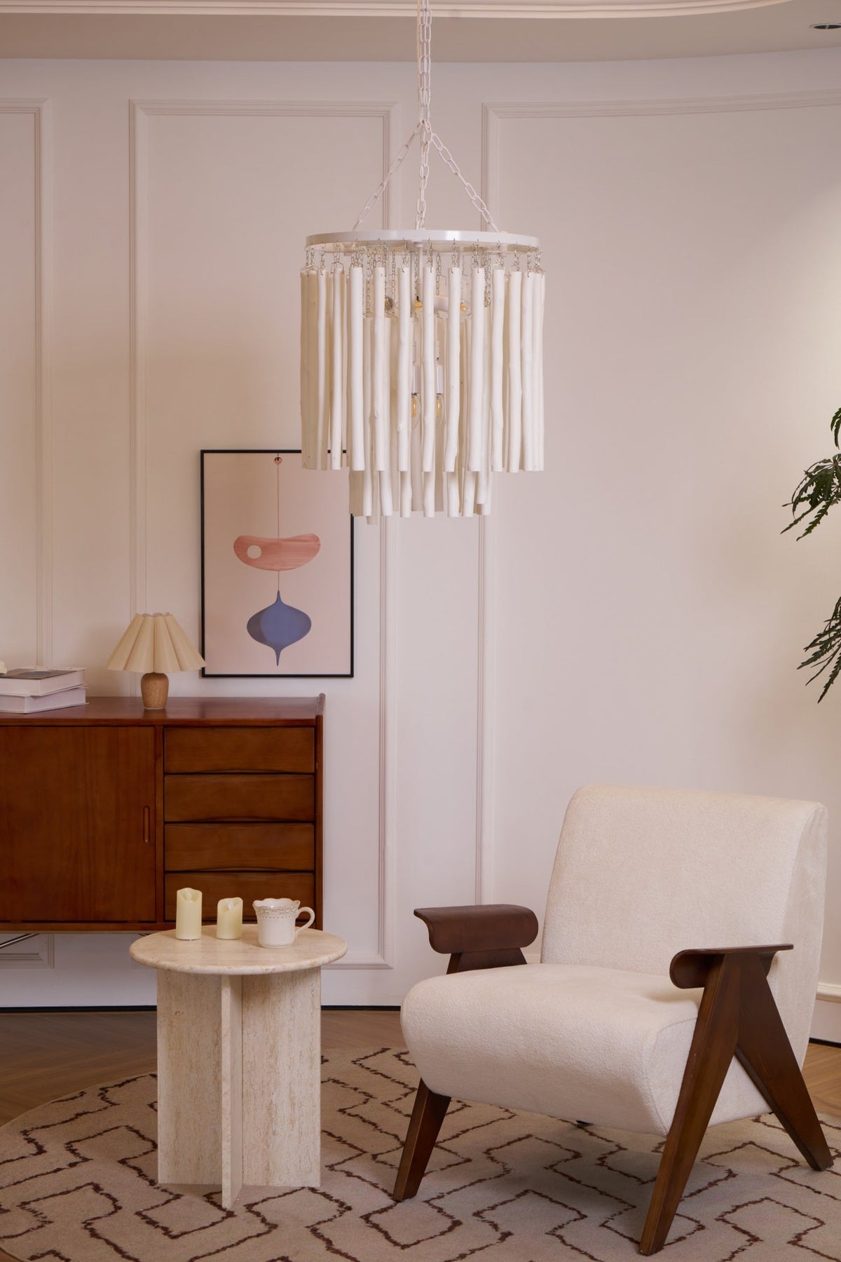 Holix Wood Chandelier