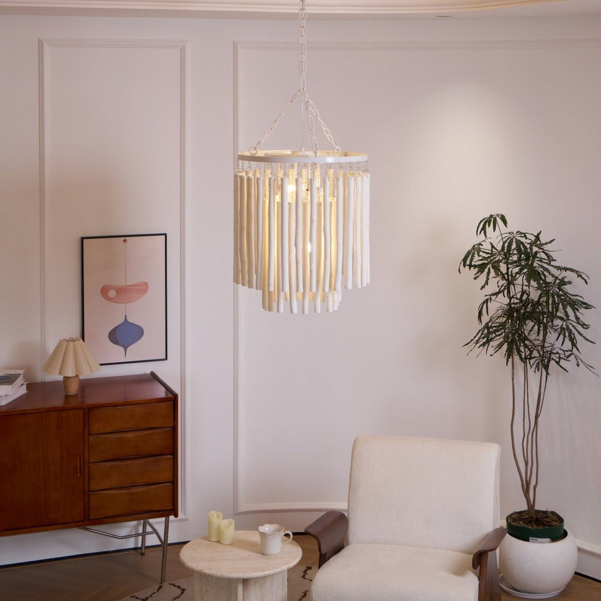 Holix Wood Chandelier