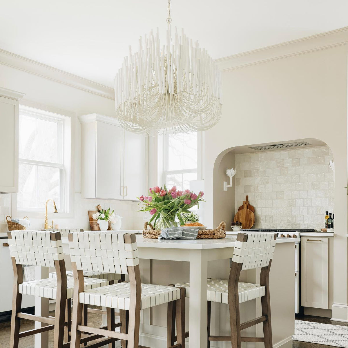Holix Wood Chandelier